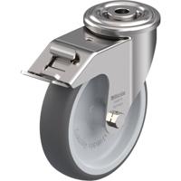 Blickle LEXR-PATH 125G-FI Zwenkwiel met rem Wieldiameter: 125 mm Draagvermogen (max.): 150 kg 1 stuk(s)