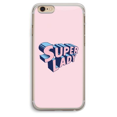 Superlady: iPhone 6 Plus / 6S Plus Transparant Hoesje