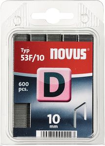 Novus Vlakdraad nieten D 53F/10mm | 600 stuks - 042-0376 - 042-0376