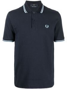 Fred Perry polo à logo brodé - Bleu