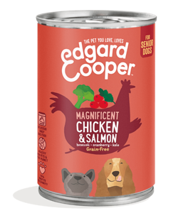 Edgard & Cooper hond Kip & Zalm blik 400gr