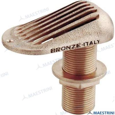 Pasacascos bronce naval GS30600 - PASACASCO BRONCE C/REJILLA 1/2""