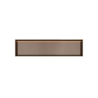Hotbath &MORE Inbouwbox of inbouwnis - 30x120x10 - with LED IP44 - Tuscan bronze BOX120LTB - thumbnail
