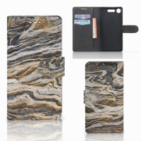 Sony Xperia XZ1 | Bookcase | Steen | Portemonnee hoesje