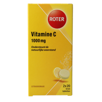 Bruistabletten citroen vit C duopack 40 Bruistabletten