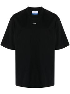 Off-White t-shirt en coton Off Stamp - Noir