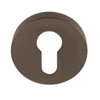 Formani LBY50 BASICS cilinderplaatje rond pvd mat brons - thumbnail