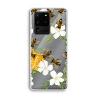 No flowers without bees: Samsung Galaxy S20 Ultra Transparant Hoesje