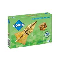 Coblo magnetische tegels Goud - 20 stuks