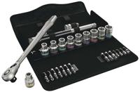 Wera 8100 SC 8 Zyklop Metal-ratelset omschakelbaar, 1/2