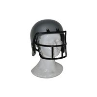 Grijze rugby helm voor kids