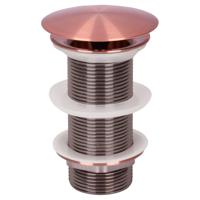Differnz afvoerplug always open | L | rood koper | 72mm