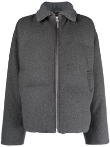 TOTEME veste matelassée à fermeture zippée - Gris