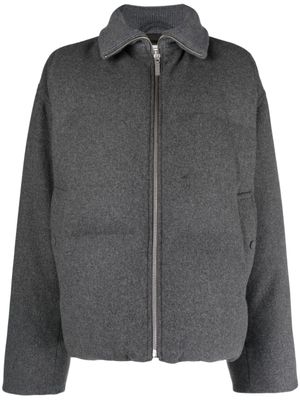 TOTEME veste matelassée à fermeture zippée - Gris
