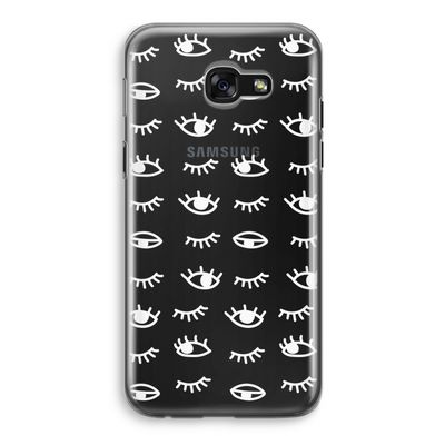Eye pattern #3: Samsung Galaxy A5 (2017) Transparant Hoesje
