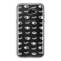 Eye pattern #3: Samsung Galaxy A5 (2017) Transparant Hoesje