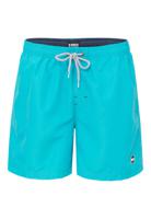 Happy Shorts Happy Shorts Heren Zwemshort Effen Mintblauw