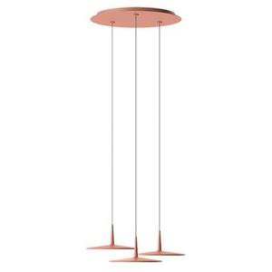 Vibia Skan 0280 cluster hanglamp LED Ø57 Terra Red