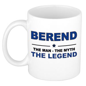 Berend The man, The myth the legend cadeau koffie mok / thee beker 300 ml