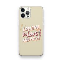 Pizza is the answer: iPhone 12 Pro Transparant Hoesje Pizza is the answer: iPhone 12 Pro Transparant Hoesje
