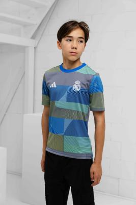 Real Madrid Pre-Match Shirt Junior 2025/2026 - Maat 128 - Kleur: Blauw | Soccerfanshop