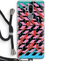 Skew Blush 2: LG G7 Thinq Transparant Hoesje met koord