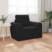 Slaapbank Zwart 98 x 71 x 83 cm Fluweel
