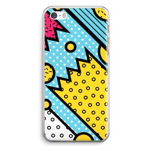 Pop Art #1: iPhone 5 / 5S / SE Transparant Hoesje
