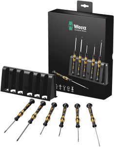 Wera 1578 A/6 Elektronica - Schroevendraaiers + Houder, 6 -delig - 1 stuk(s) - 05030170001