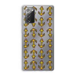 Musketon Anchor: Samsung Galaxy Note 20 / Note 20 5G Transparant Hoesje