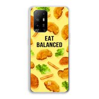 Eat Balanced: Oppo A94 5G Transparant Hoesje