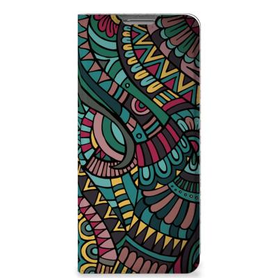 OPPO Find X5 | Hoesje met Magneet | Aztec OPPO Find X5 | Hoesje met Magneet | Aztec