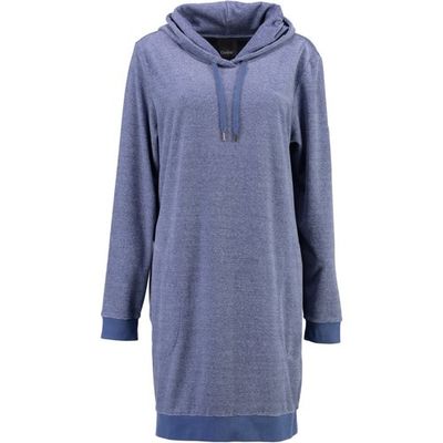 Cawö Cawö Dames Lange Hoodie 818 Denim XS