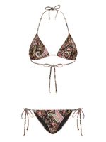 ETRO bikini à imprimé cachemire - Noir - thumbnail