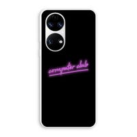 Vice Black: Huawei P50 Transparant Hoesje