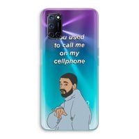 Hotline bling: Oppo A72 Transparant Hoesje