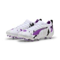 PUMA Ultra 5 Match Forever Gras / Kunstgras Voetbalschoenen (MG) Kids Wit Paars Zwart