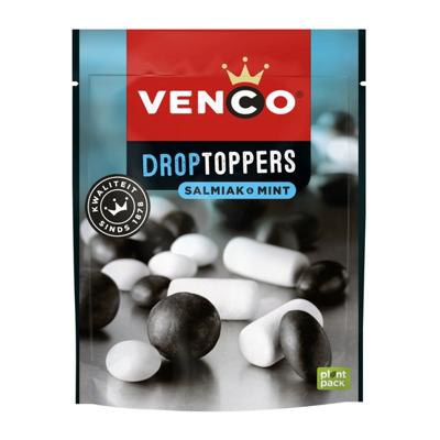 Venco - Droptoppers Salmiak Mint - 10 x 225 gram Venco - Droptoppers Salmiak Mint - 10 x 225 gram