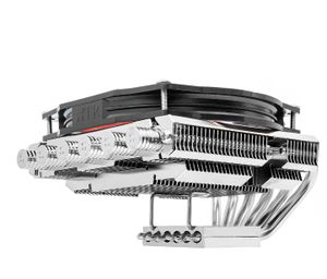Thermalright AXP-100RH hardwarekoeling Processor Koeler 10 cm Zwart, Metallic, Rood