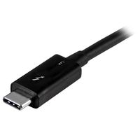 StarTech.com Thunderbolt 3 (40Gbps) USB-C kabel Thunderbolt, USB en Displayport compatibel 0.5m - thumbnail