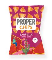 Proper Chips Propercorn - Proper Chips BBQ 85 Gram 8 Stuks