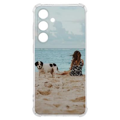 TPU Back Cover Hoesje Maken voor de Samsung Galaxy S24 fe | Eigen telefoonhoesje ontwerpen | Op maat gemaakt