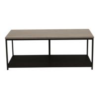 Laco Bijzettafel Marmeren Blad Taupe Metalen Frame