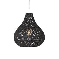 QAZQA Retro hanglamp zwart 45 cm - Lina Drop - thumbnail