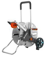 Gardena Slangenwagen CleverRoll L Easy - Robuust Metaal, Ergonomisch, 100m Capaciteit