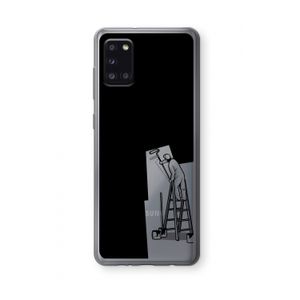 Musketon Painter: Samsung Galaxy A31 Transparant Hoesje