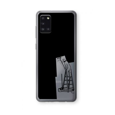 Musketon Painter: Samsung Galaxy A31 Transparant Hoesje