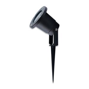 LED-prikspot Salino zwart GU10