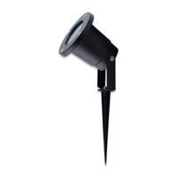 LED-prikspot Salino zwart GU10
