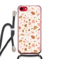 Terrazzo N°18: iPhone SE 2020 Transparant Hoesje met koord Terrazzo N°18: iPhone SE 2020 Transparant Hoesje met koord